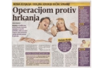 Dr. Novak Vukoje  - operacijom protiv hrkanja,  Bilc 2014 godine