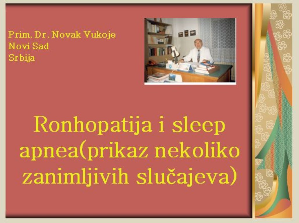 Predavanja - Dr. Novak Vukoje