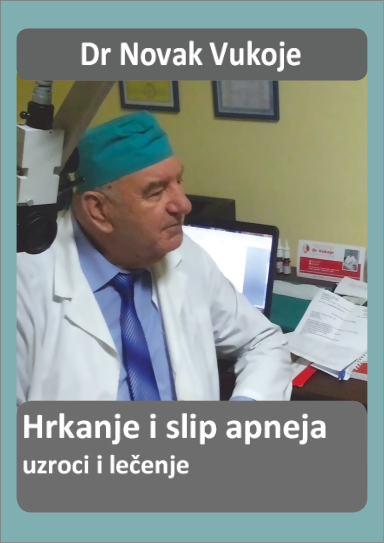 Dr Novak Vukoje ,hrkanje i slip apneja-nova knjiga u prodaji