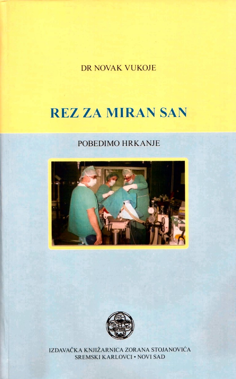 Rez za miran san, Dr. Novak Vukoje